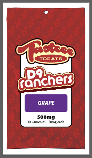 500mg Tasteee Treats D9 Ranchers Bundles